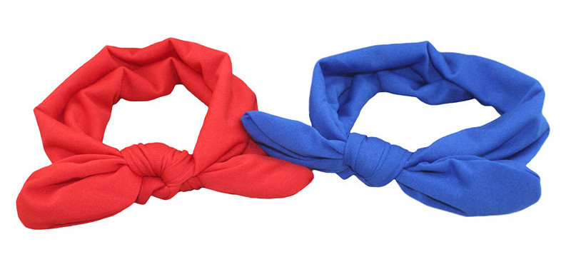 Head-wraps Hair Band Knotted Headband Rabbit Ears 1