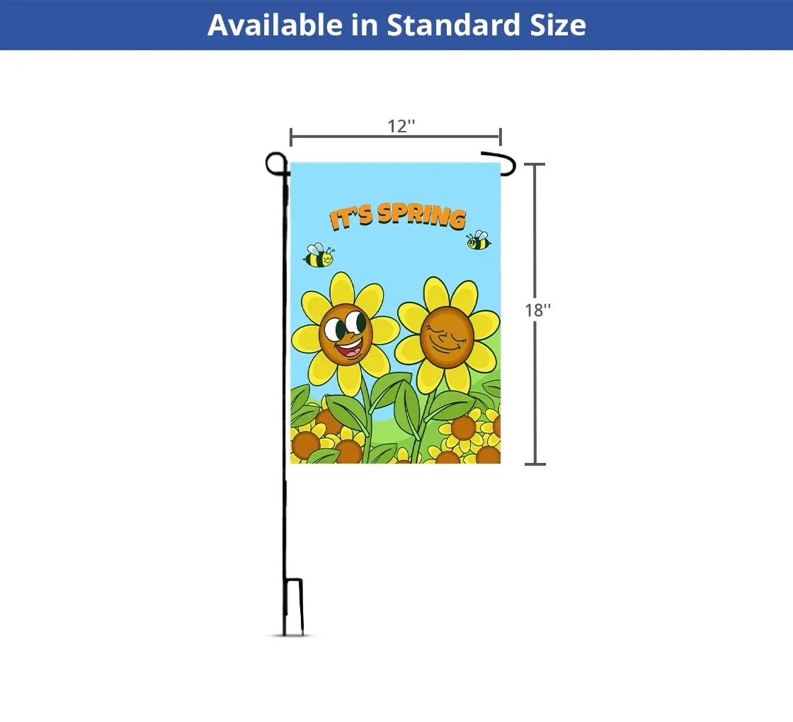 Garden Flag with Double Sided (12" x 18") 6