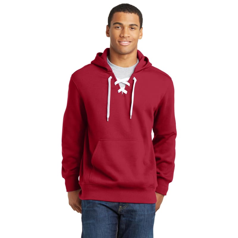 Sport-Tek Lace Up Pullover Hooded Sweatshirt., custom hoodie or sweatshirt with logo imprint 16
