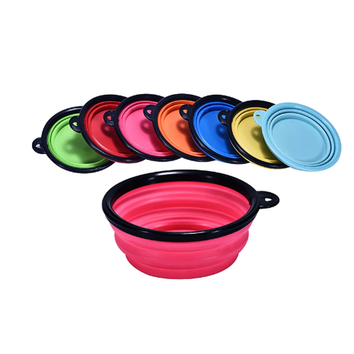 Foldable Travel Pet Bowl Portable Dog Cat Feeding 4