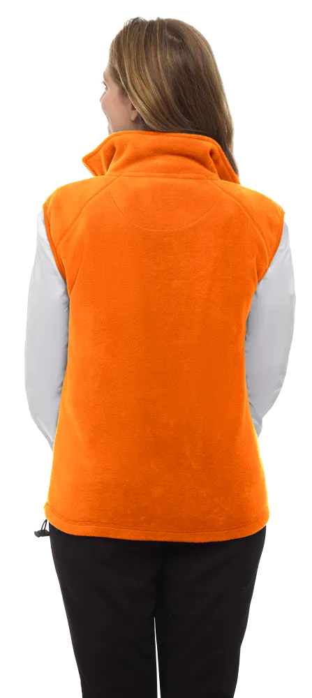 Adult Micro Fleece Zip Front Vest 51