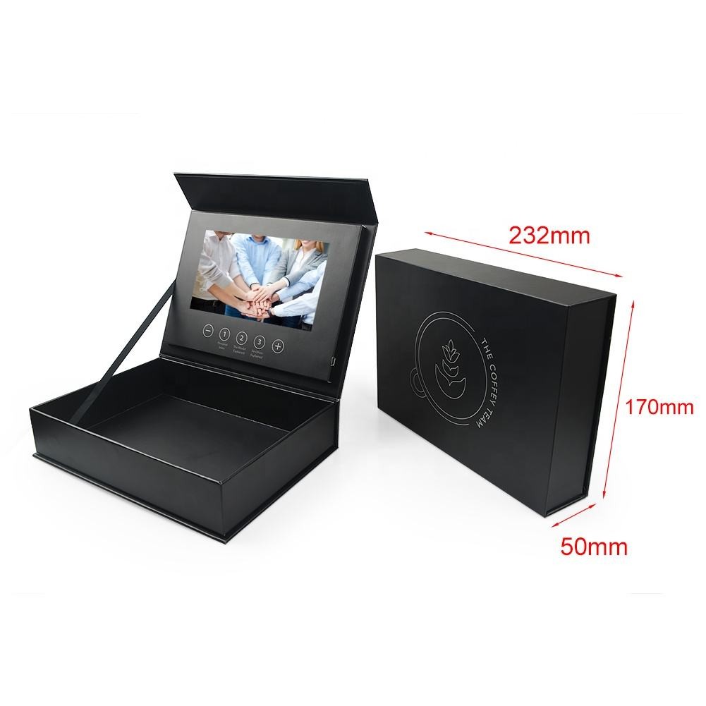 Customized 5.0" Hd Screen Video Playing Gift Box 4