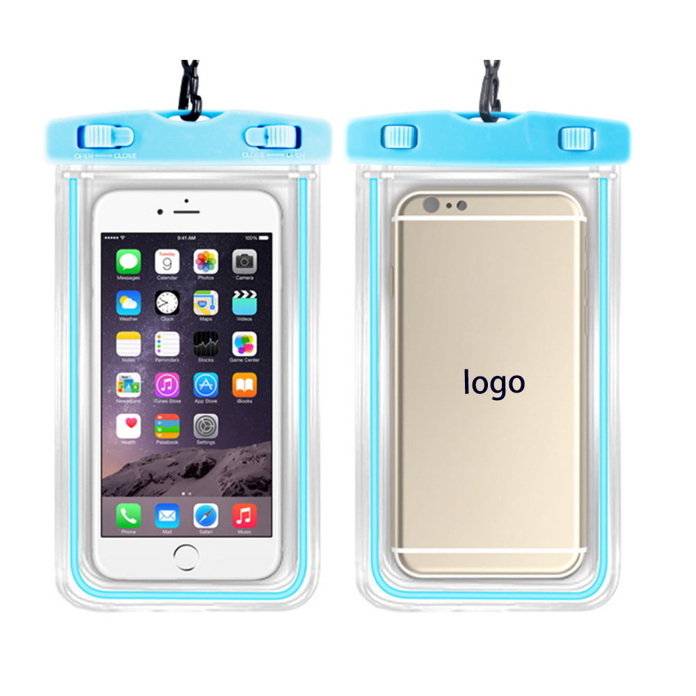 Fluorescent mobile phone waterproof bag 5