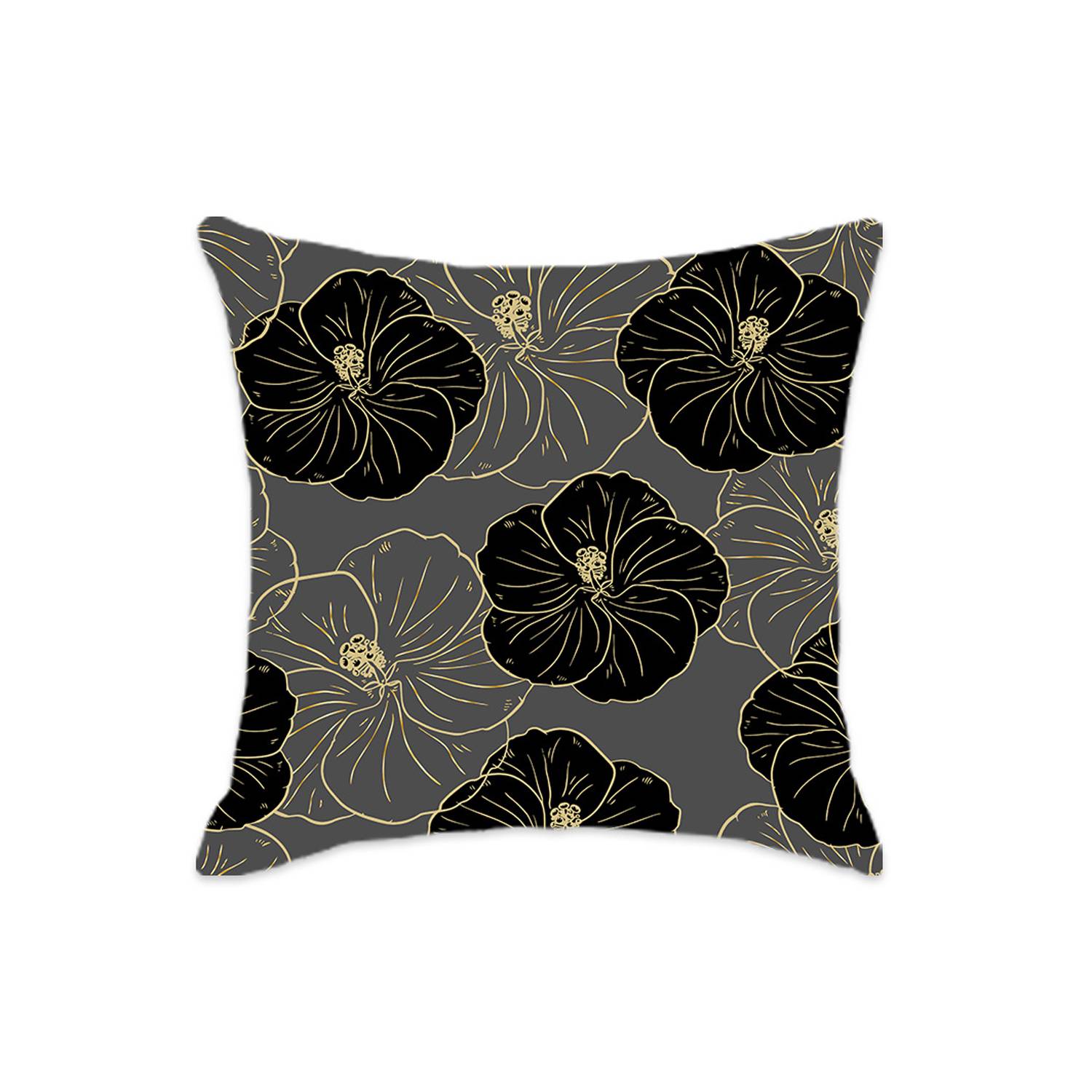 Car Home Comfortable Soft Floral Series Pillow Cover 11