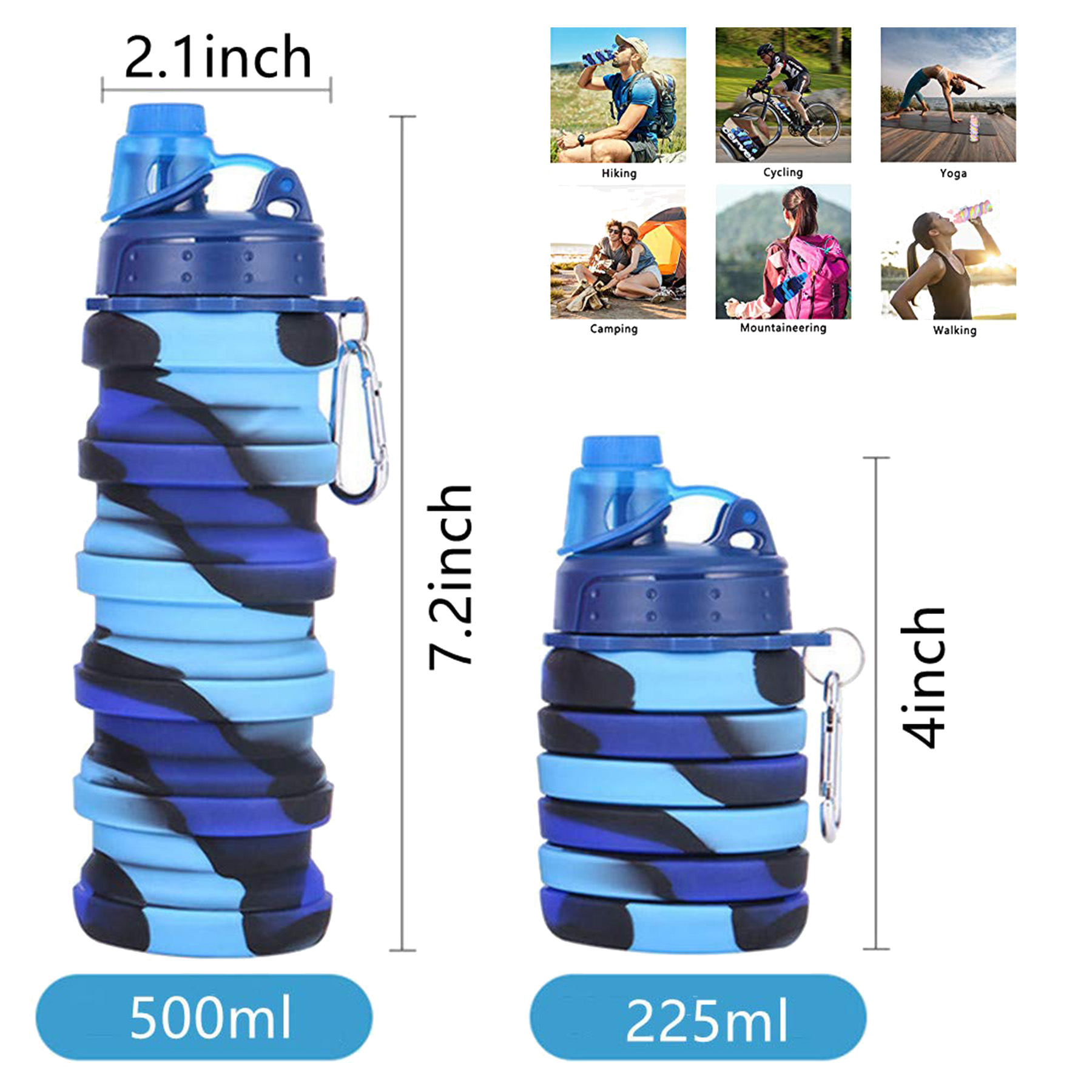 Collapsible Sports Water Bottle 2