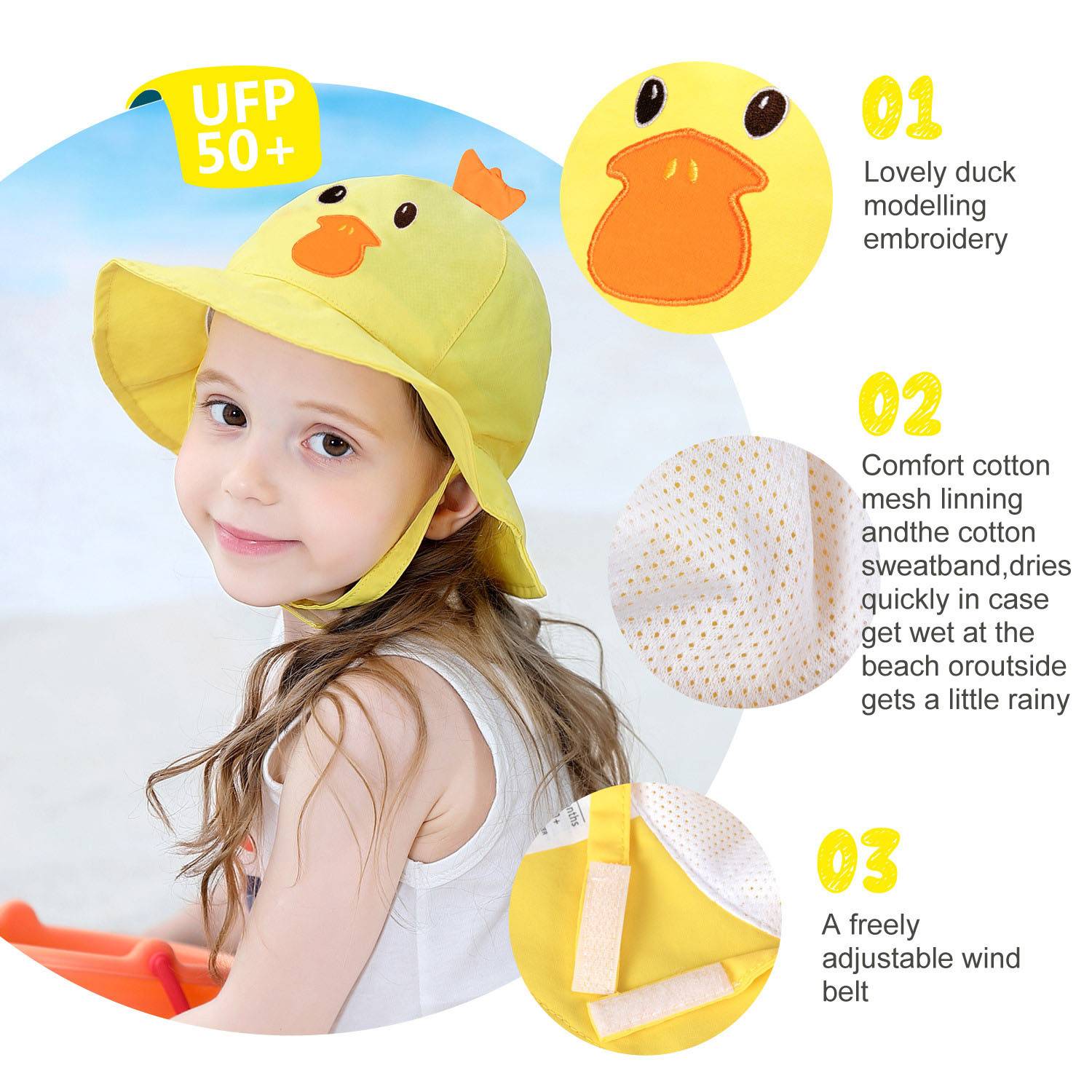 Kids Sun Hat 2