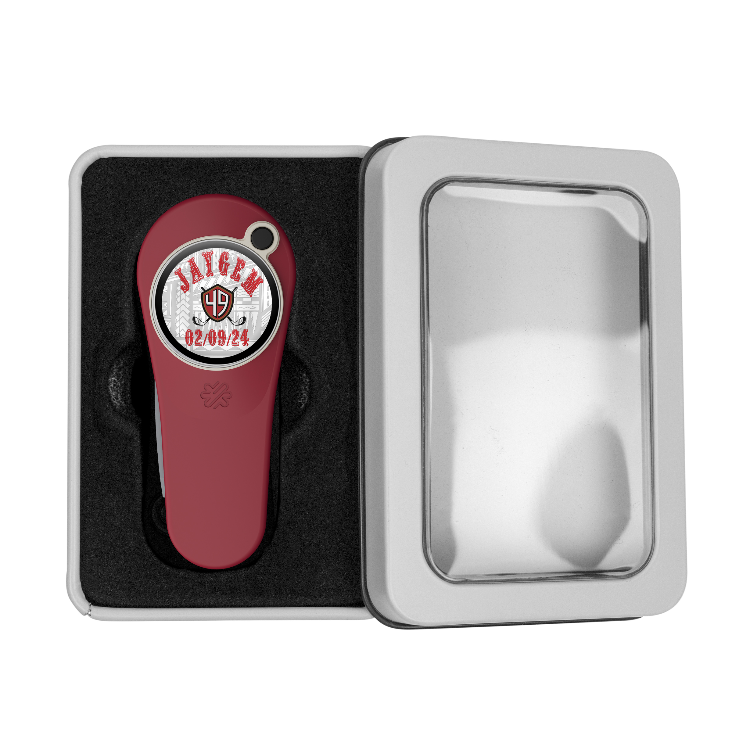 Pitchfix Original Golf Divot Tool in Window Tin 15