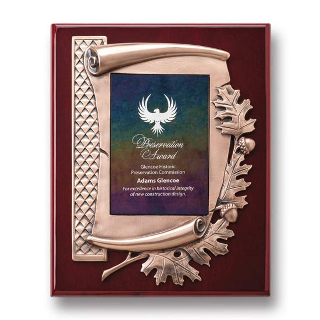 Oak Leaf Plaque 6