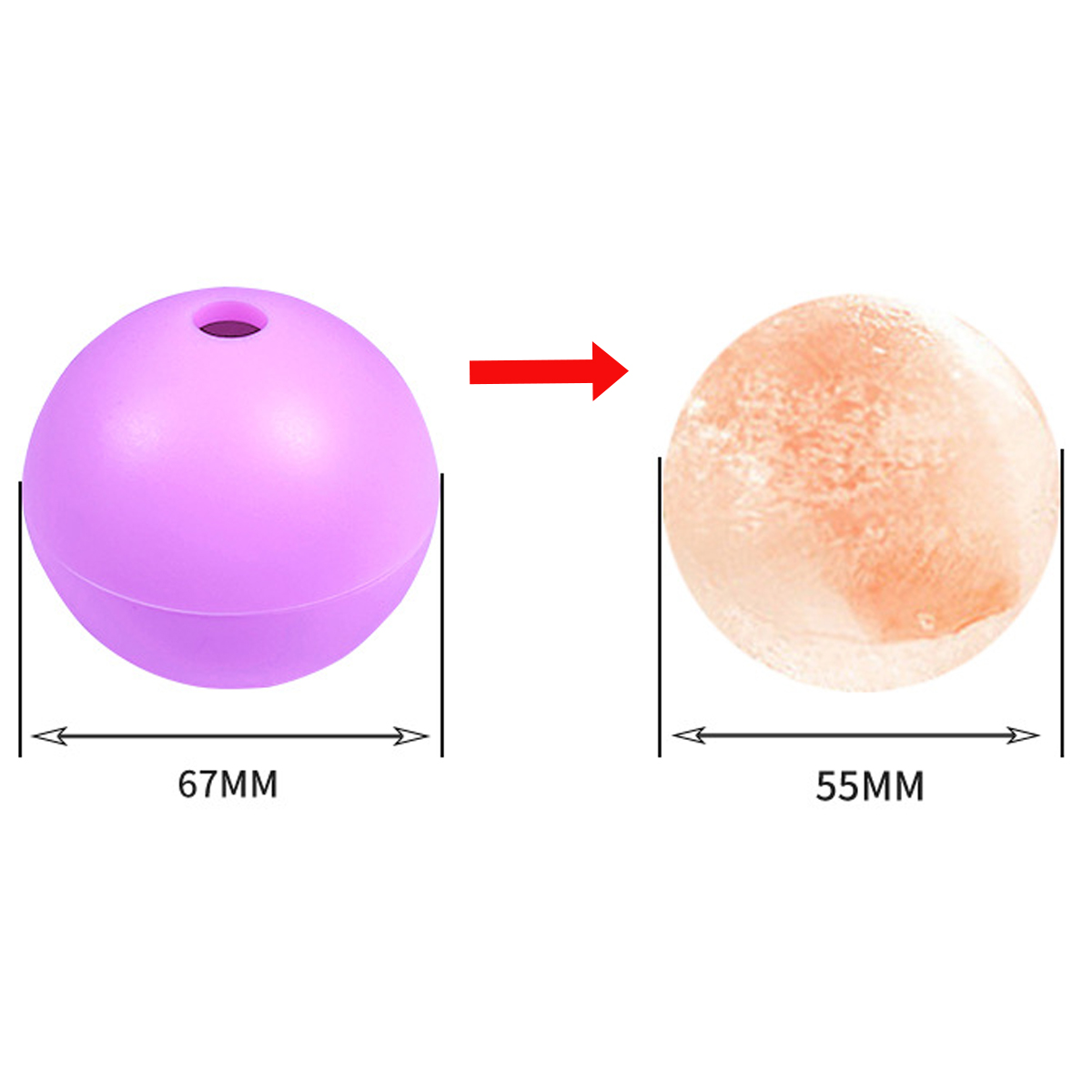 2.16 In Silicone Ice Ball Molds 5