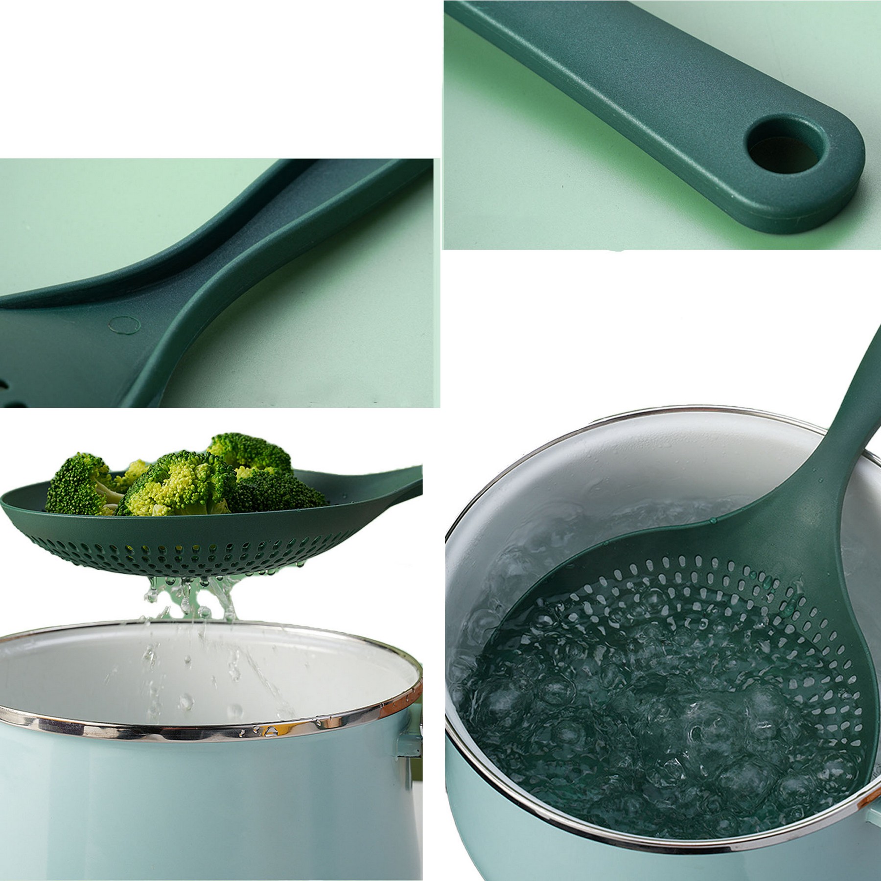 Kitchen Draining Strainer Spoon 2