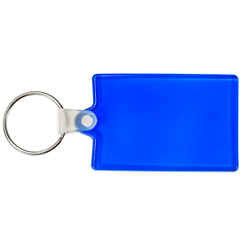 Rectangle Soft Plastic Keychains 23