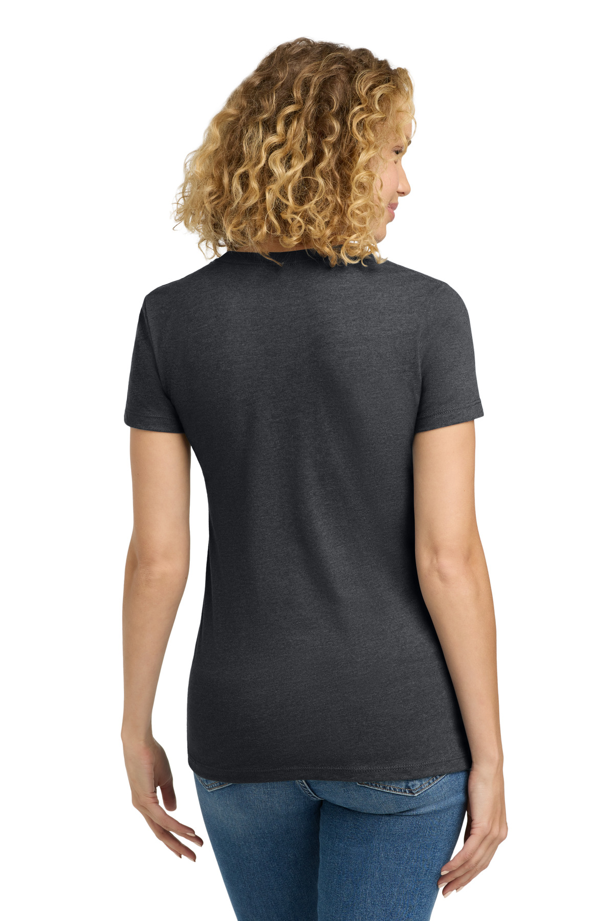 Next Level Apparel Women's CVC Tee. NL6610 136