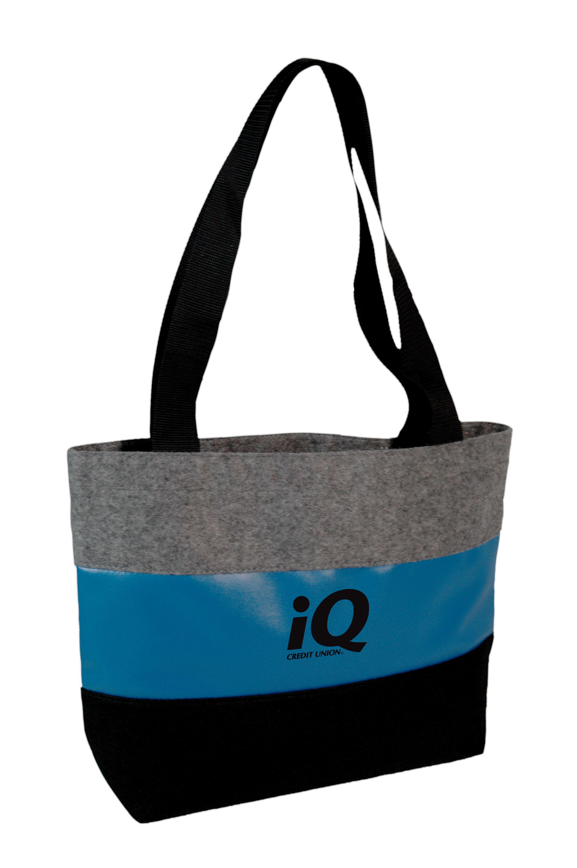 Tri-Stripe Velvet Open Tote 1