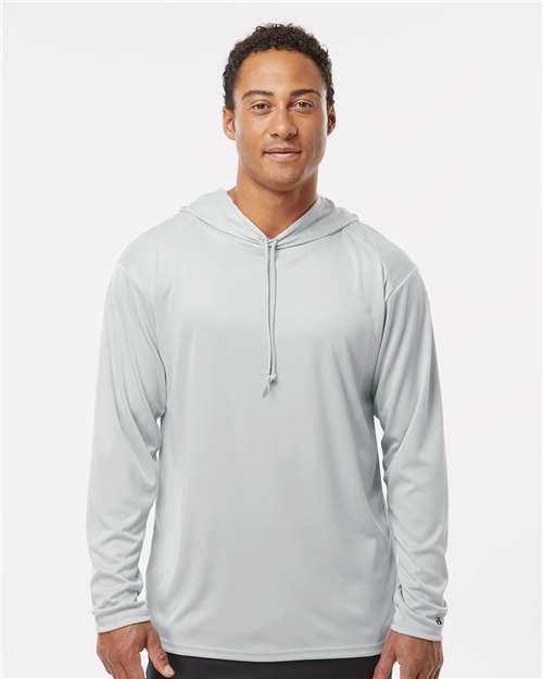 Unisex B-Core Hooded Long Sleeve T-Shirt - 4105 71