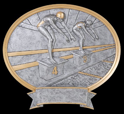 Swimming Female Legend Plate 2