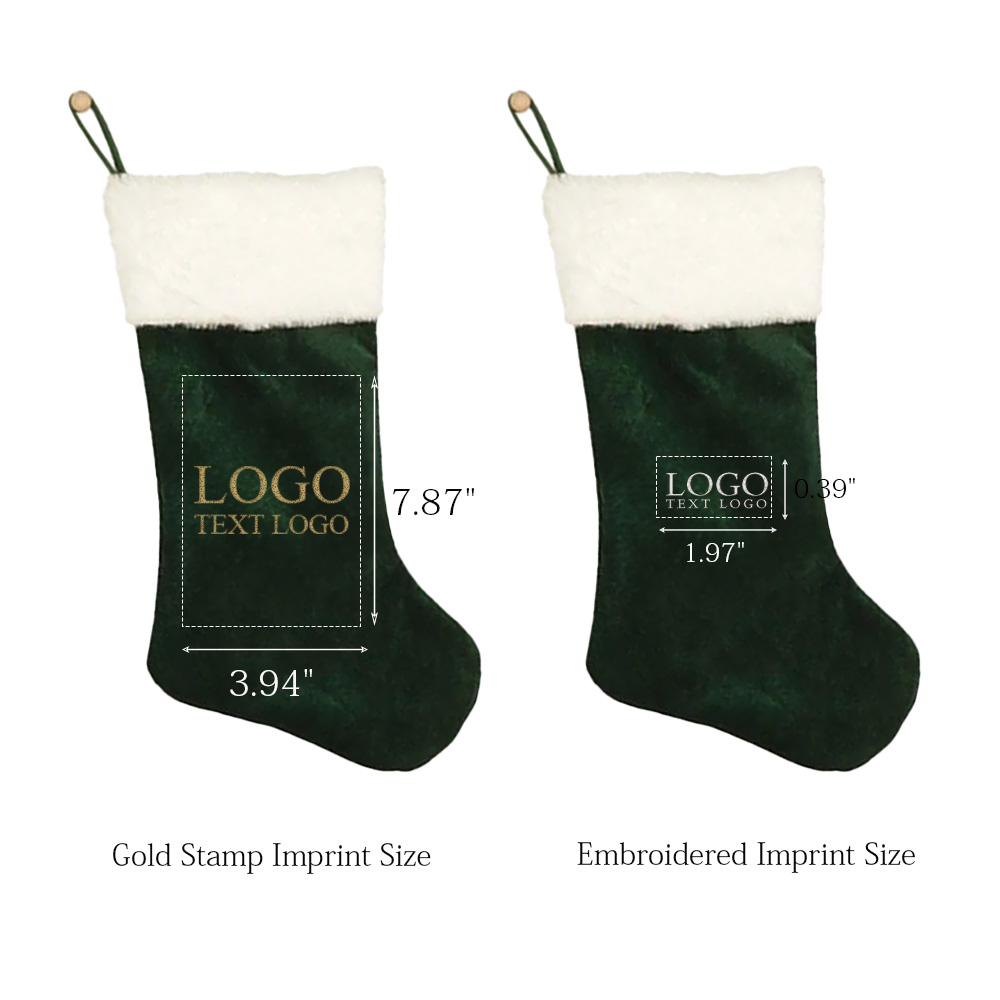 Velvet Christmas Stockings 8