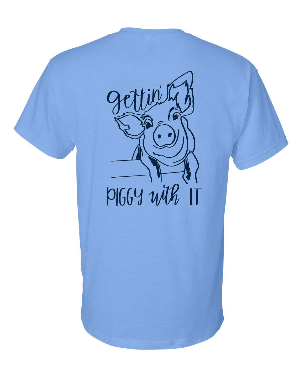 Colored Medium Weight Poly-Cotton Tee 25