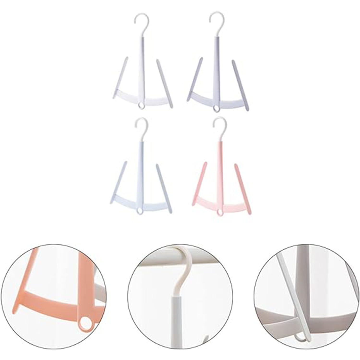 Multifunctional racks for hanging shoes and clothes 2