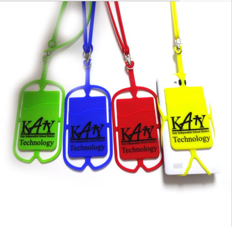 Silicone Card Holder with Lanyard 2