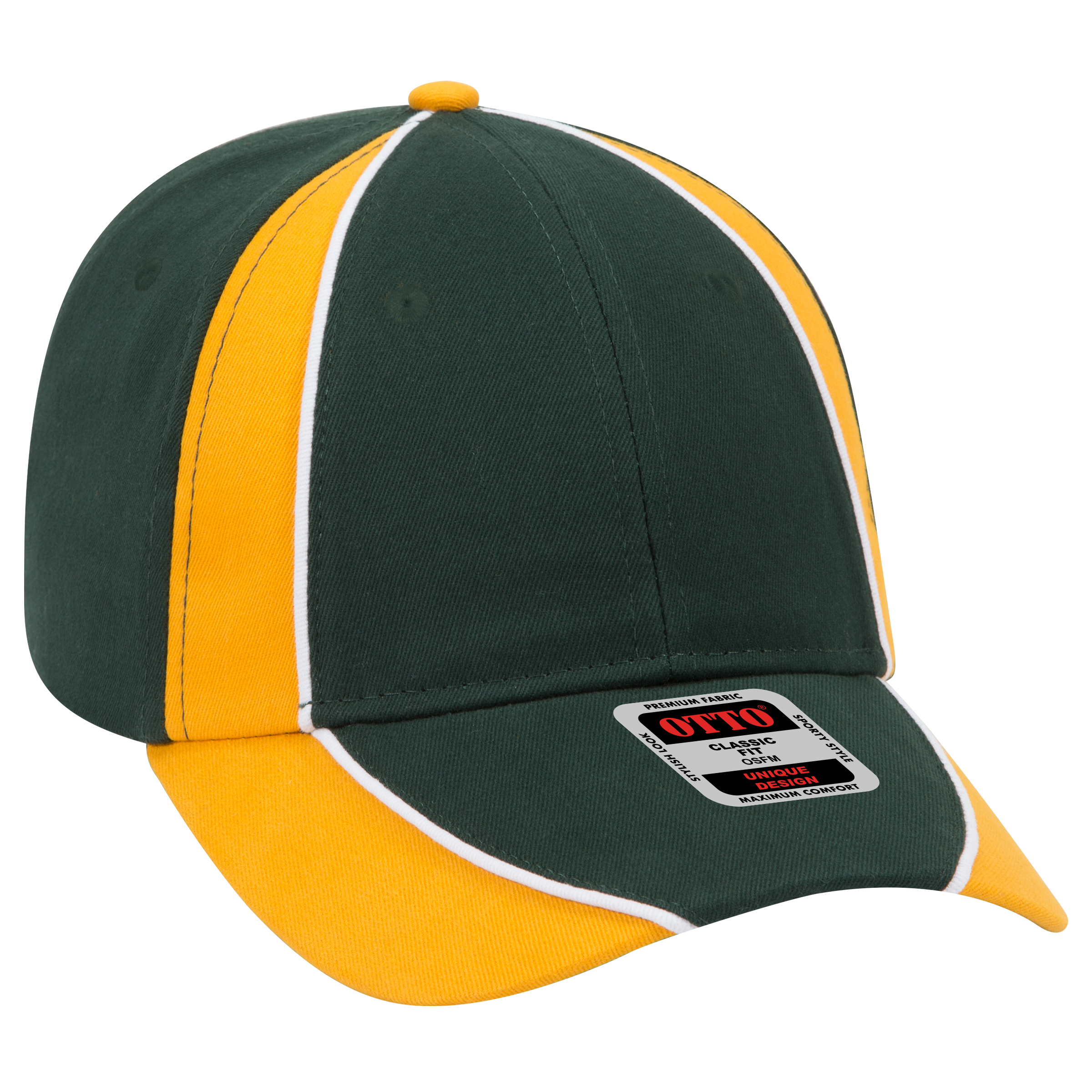 OTTO CAP® 6 Panel Low Profile Baseball Cap 91