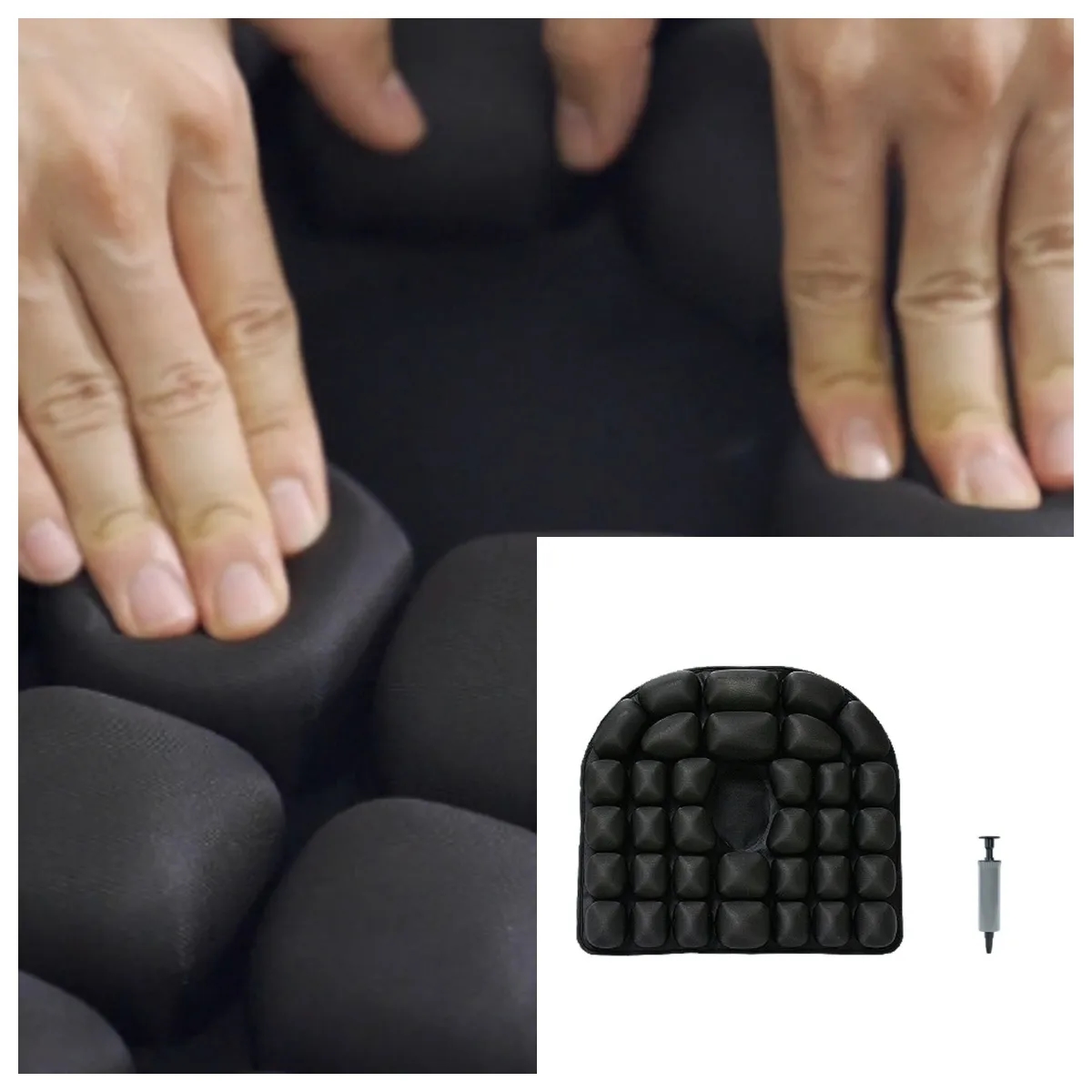 Inflatable Travel Seat Cushion with Air Pump 5