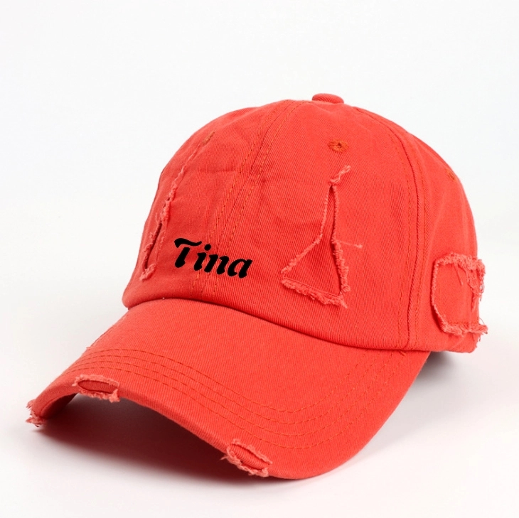 Unisex Washed Ripped cowboy hat Baseball Worker Cap 12