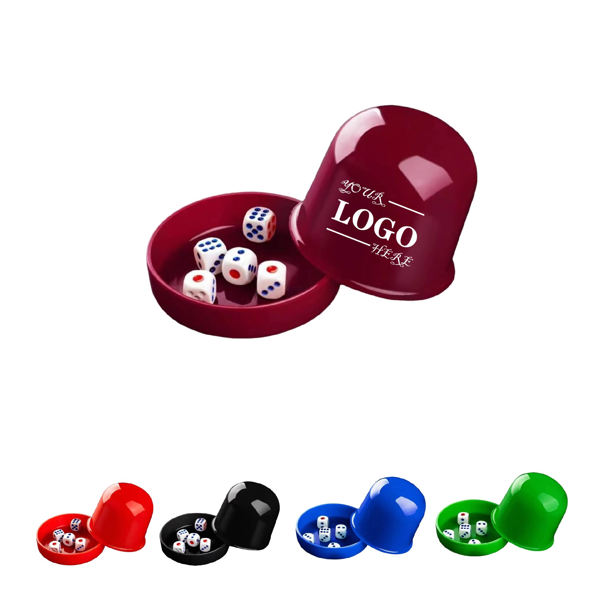 MOQ 10 pcs Drinking Game Dice Box 2