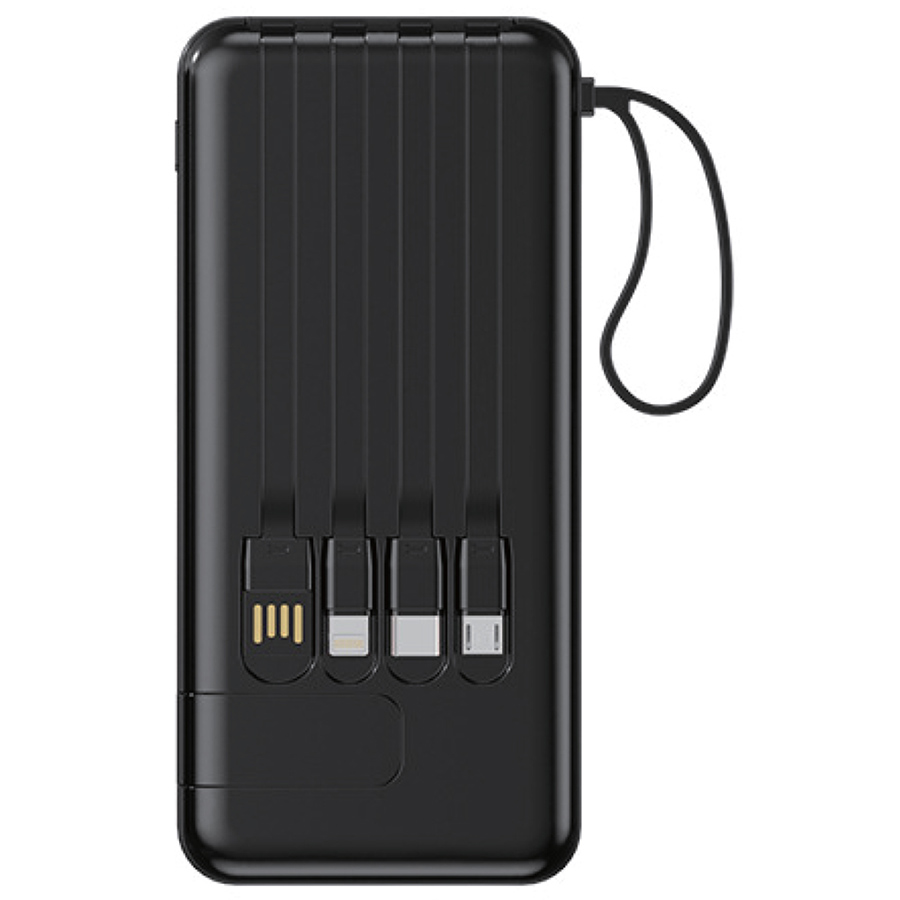 Compact LED Power Bank with Flashlight 8000mAh 10