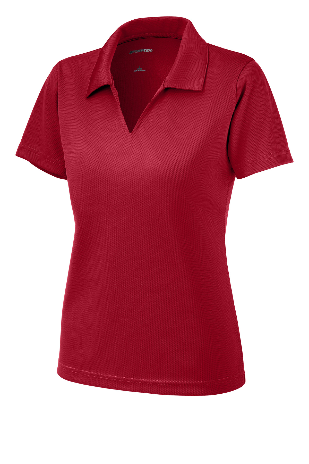 Sport-Tek Women's Dri-Mesh V-Neck Polo. L469 88