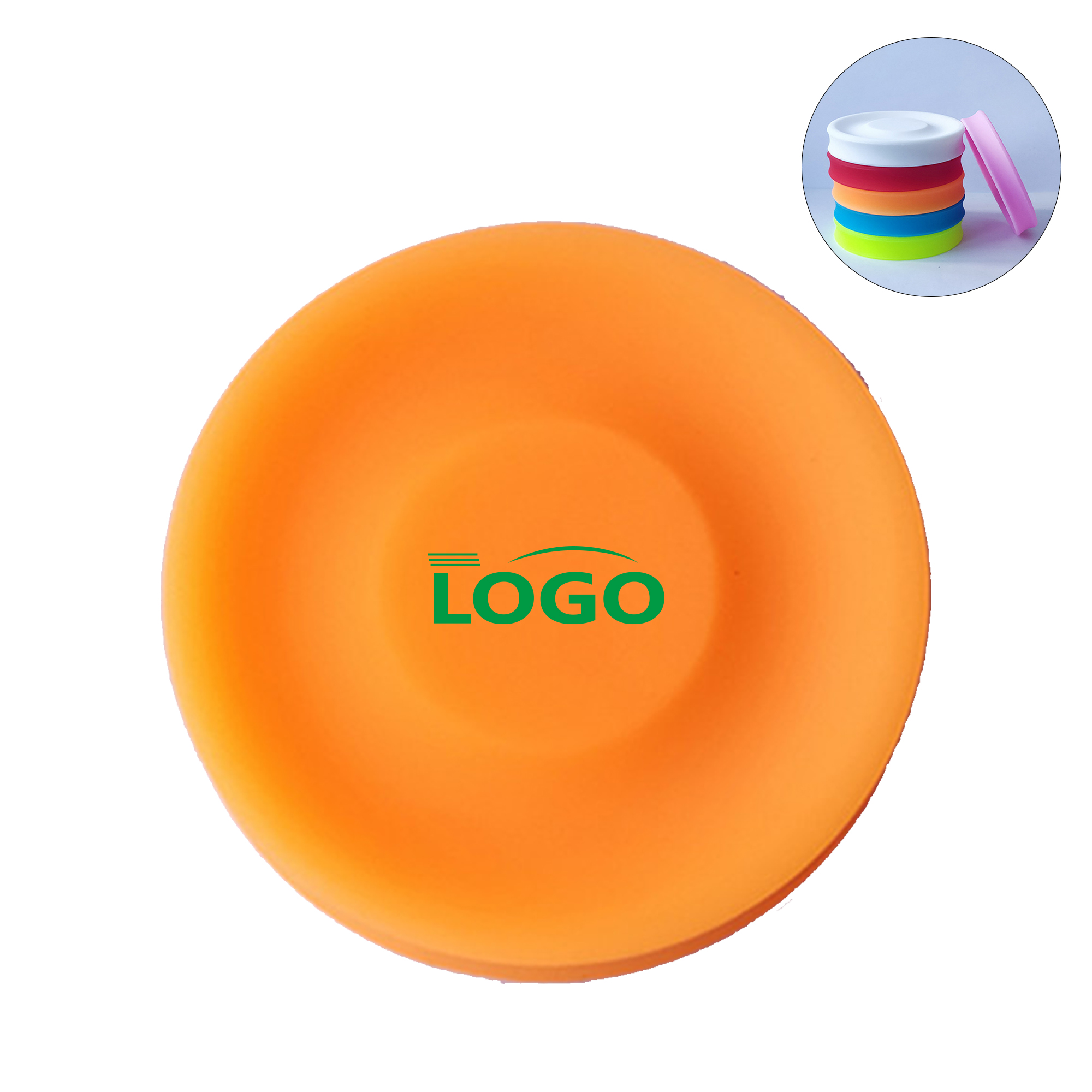 Mini Silicone Hand-Throw flying disc 1