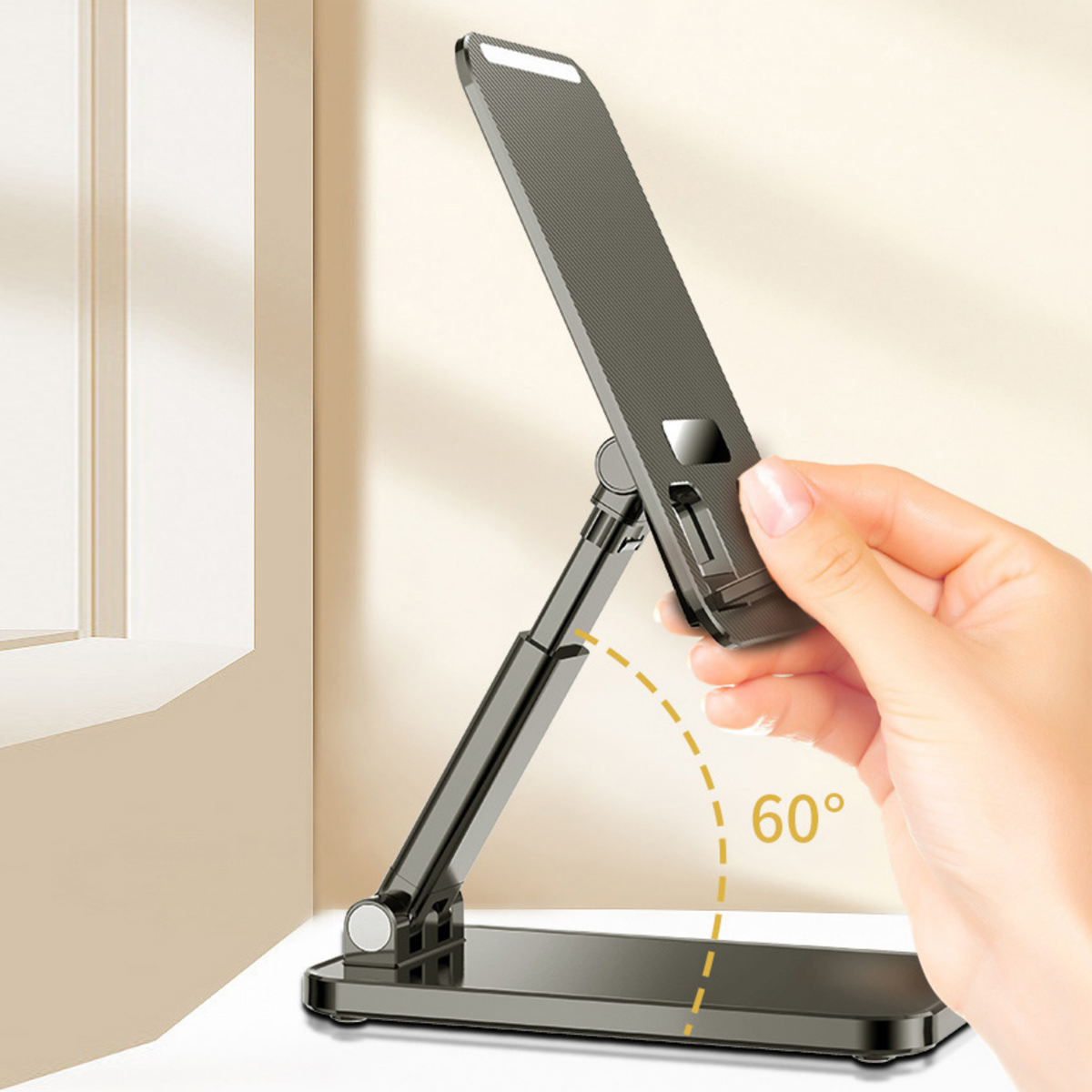 Adjustable Foldable Phone Stand for Desk Use Holder 3