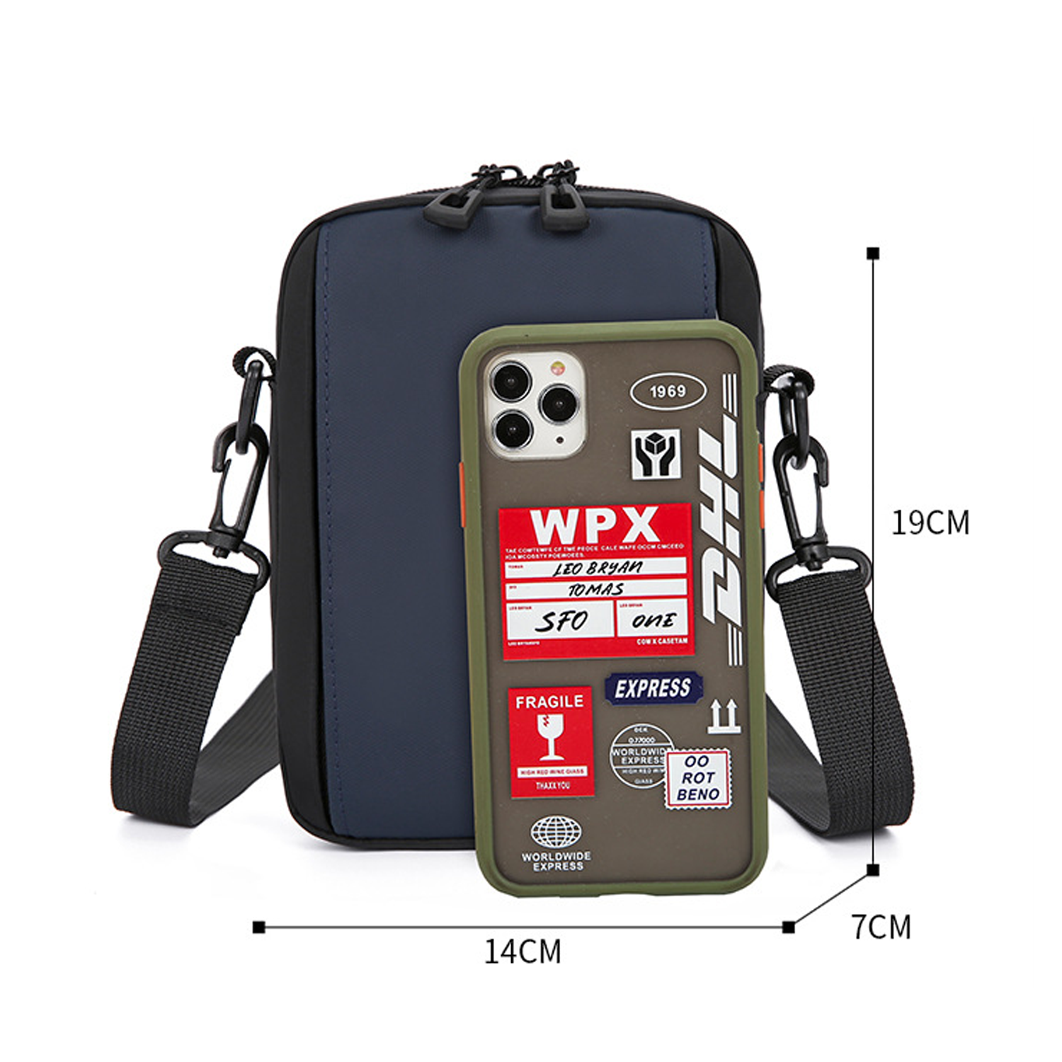 Crossbody Purse Waterproof Lightweight for Travel 3