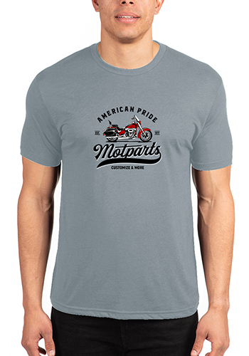 4.3 oz Preshrunk 50/25/25 Polyester / Cotton / Rayon Jersey 9