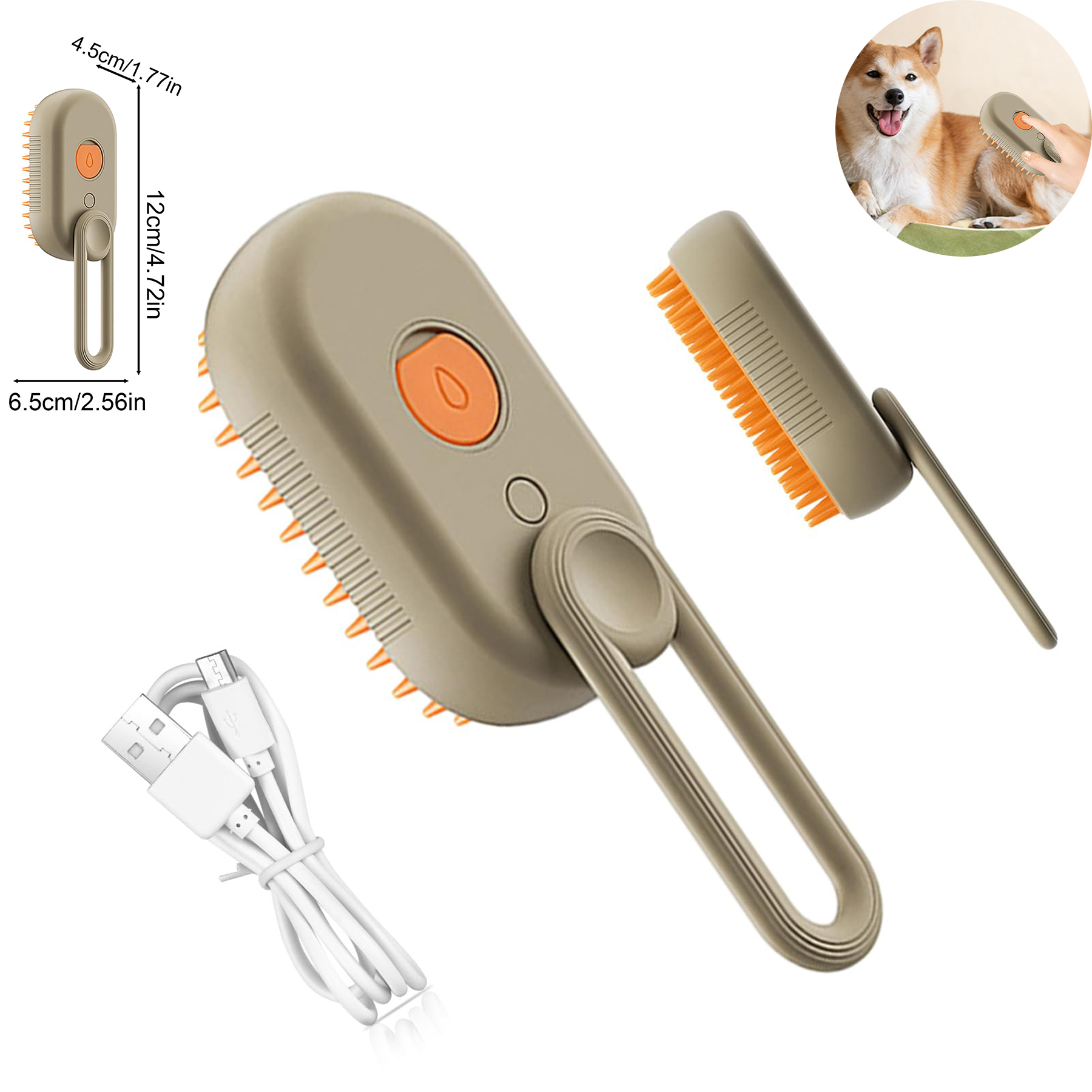 Cat Massage Comb Brush 2