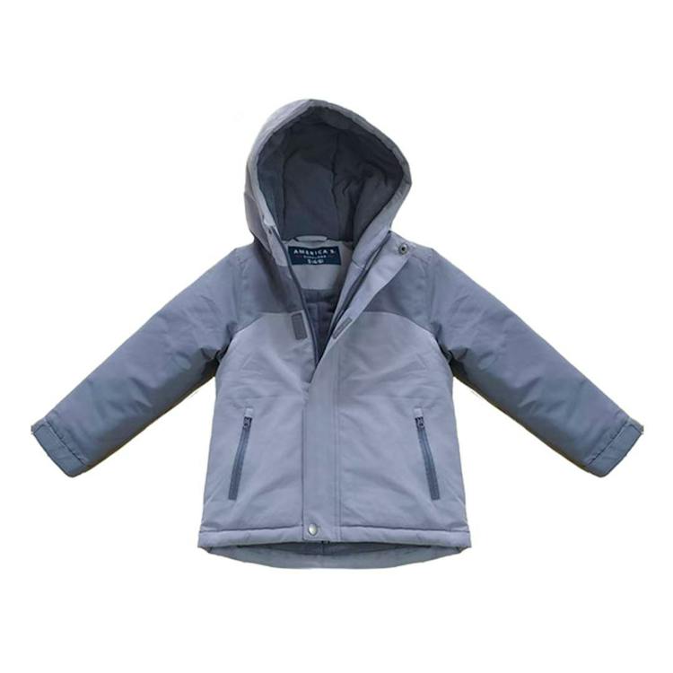 America's Suppliers Color Block Jackets Gray 2T-5T 2