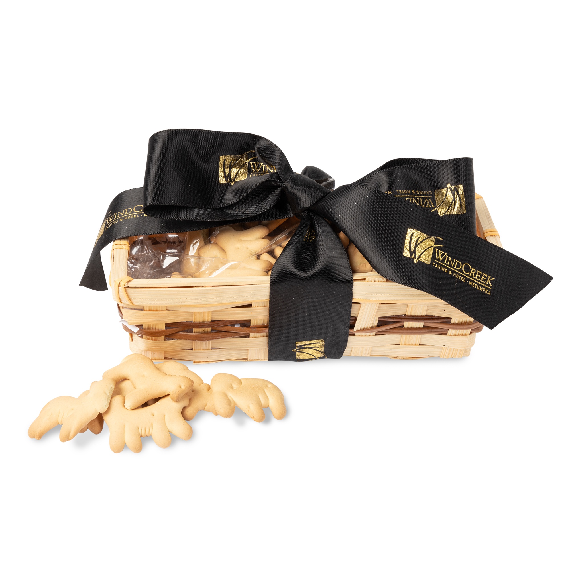 Gift Basket with Animal Crackers 1
