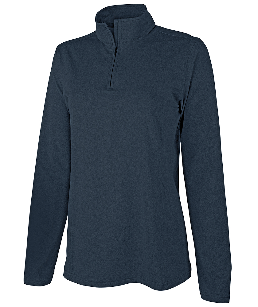 Women's Heathered Eco-Logic Stretch Quarter Zip 17