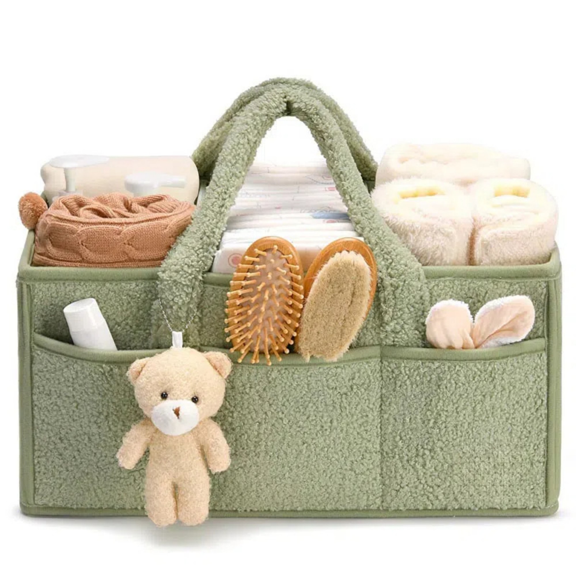 Baby Diaper Caddy Organizer For Changing Table 4