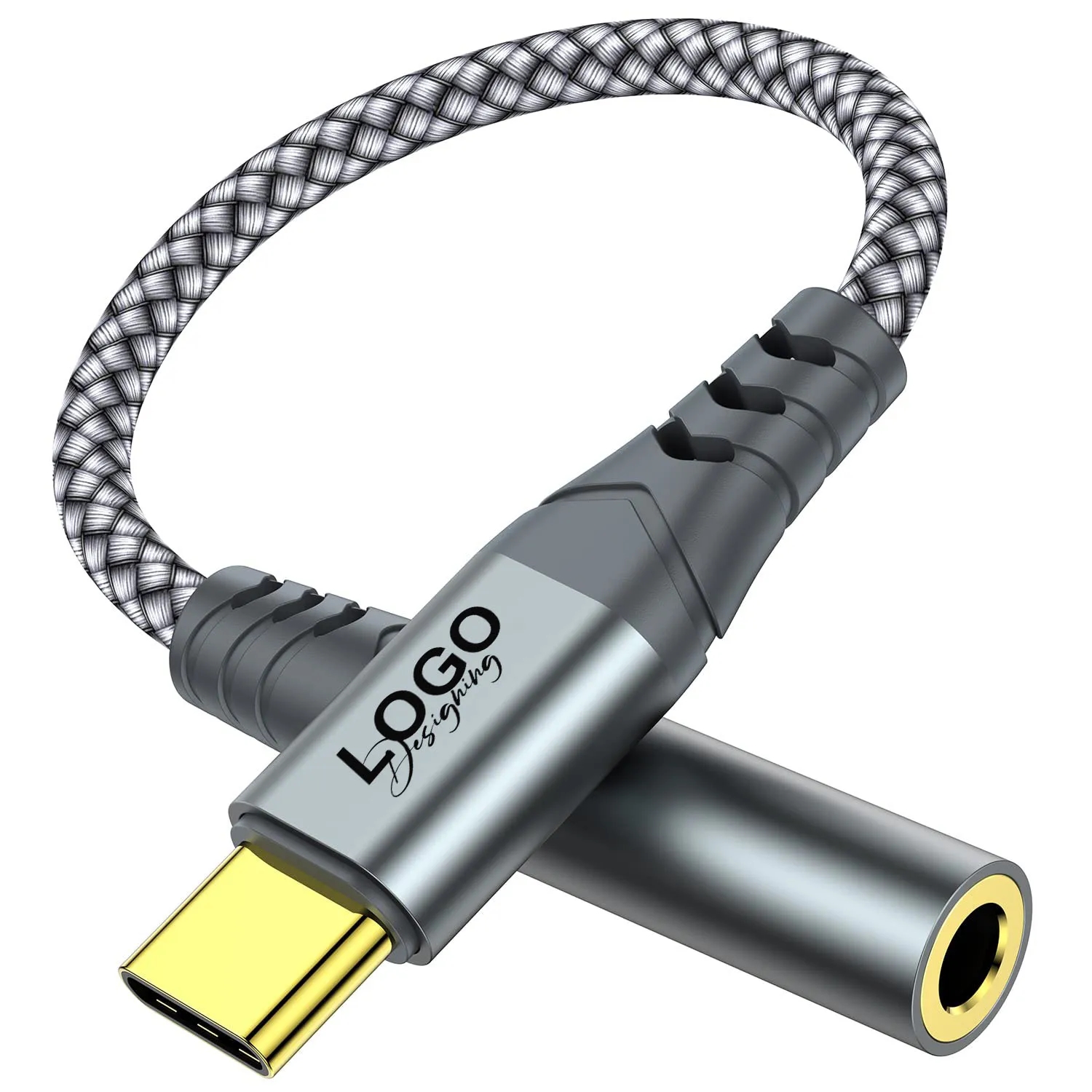 USB Type C to 3.5mm Female Headphone Jack Adapter 3