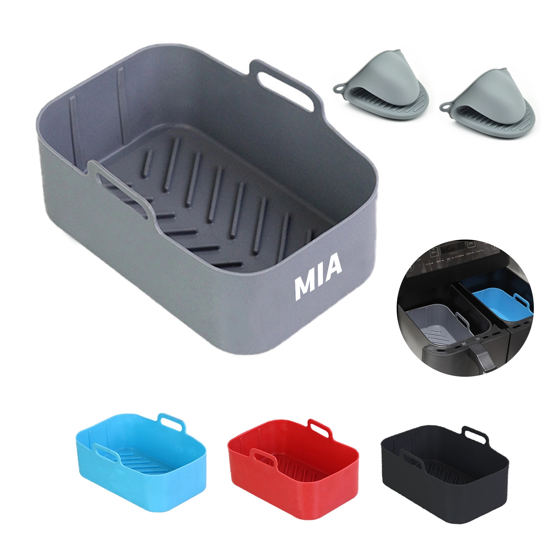 Air Fryer Silicone Pan Pad 2