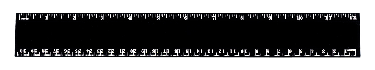 Pro-Scale 12" Plastic Ruler 2