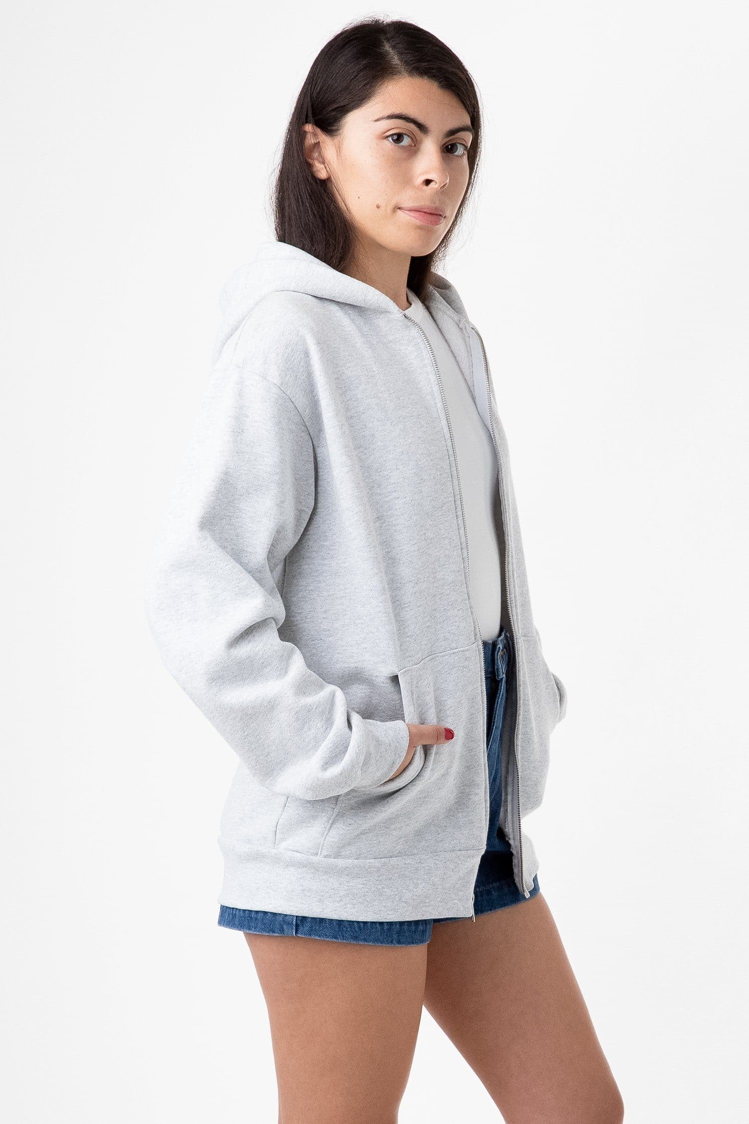 14 OZ HEAVY FLEECE ZIP UP 21