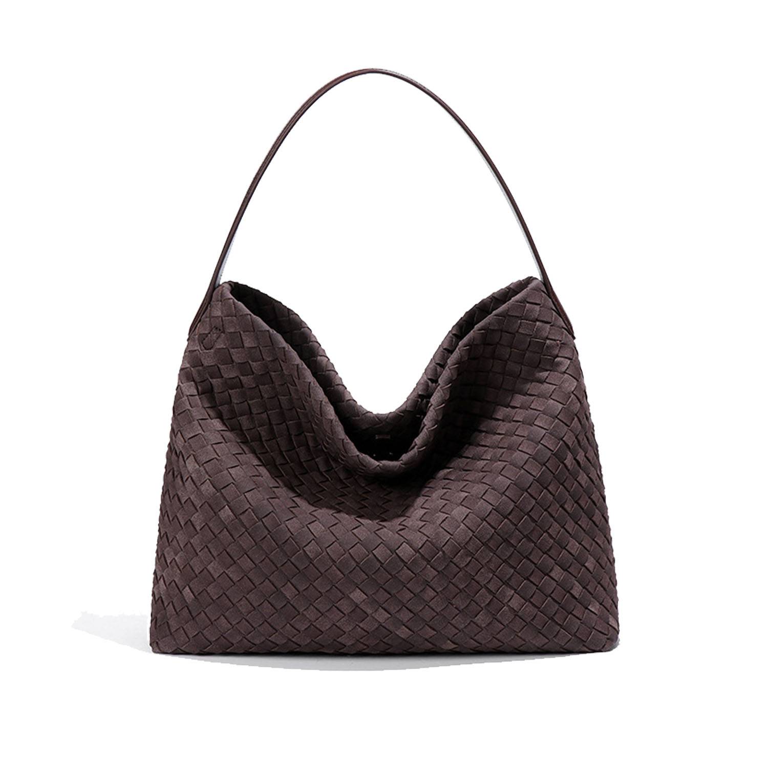 Vintage PU Leather Tote Bag w/ Detachable Strap 3