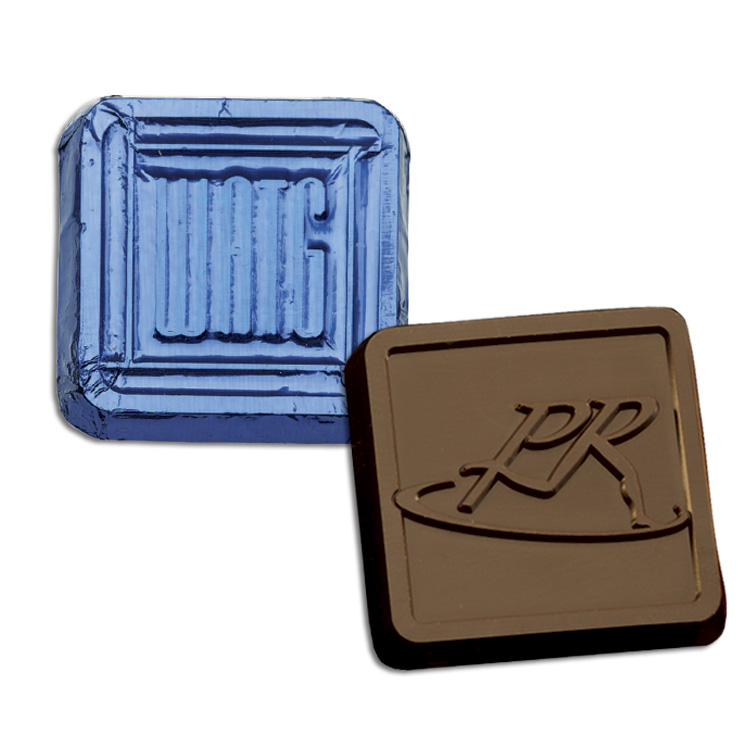 Premium Custom Foil-wrapped Chocolate Square 2