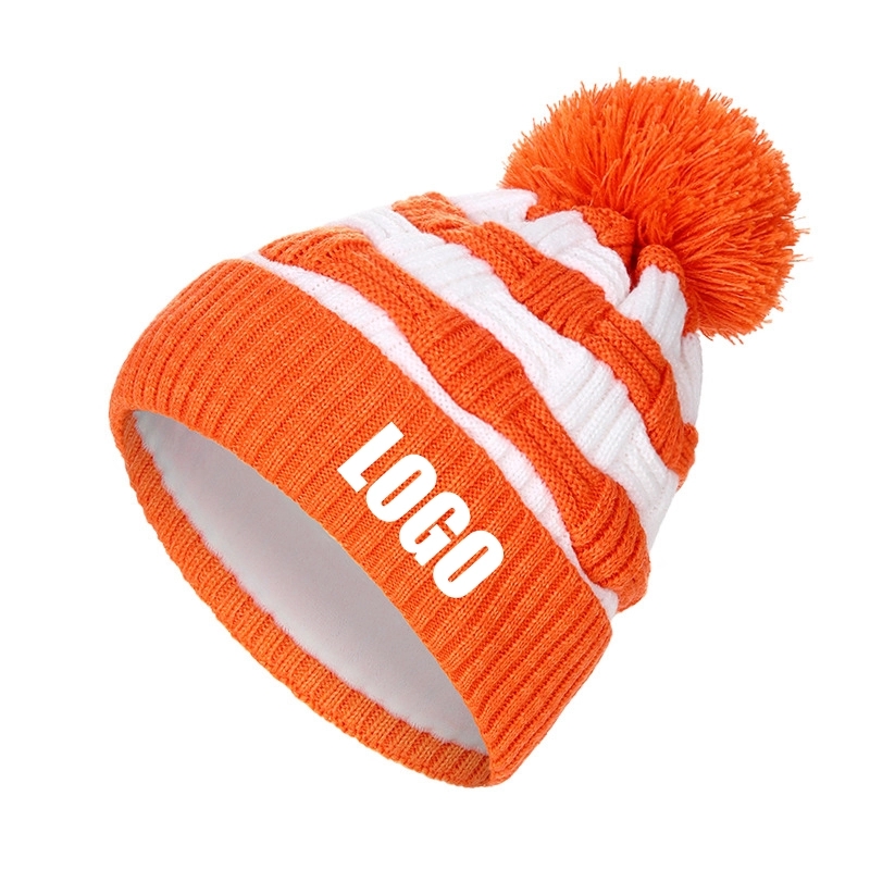 Custom Beanie Hats Winter Knitted Caps Unisex 2