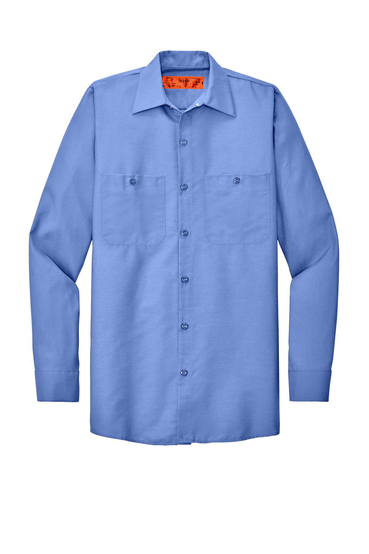 Red Kap Long Size, Long Sleeve Industrial Work Shirt. SP14LONG 61