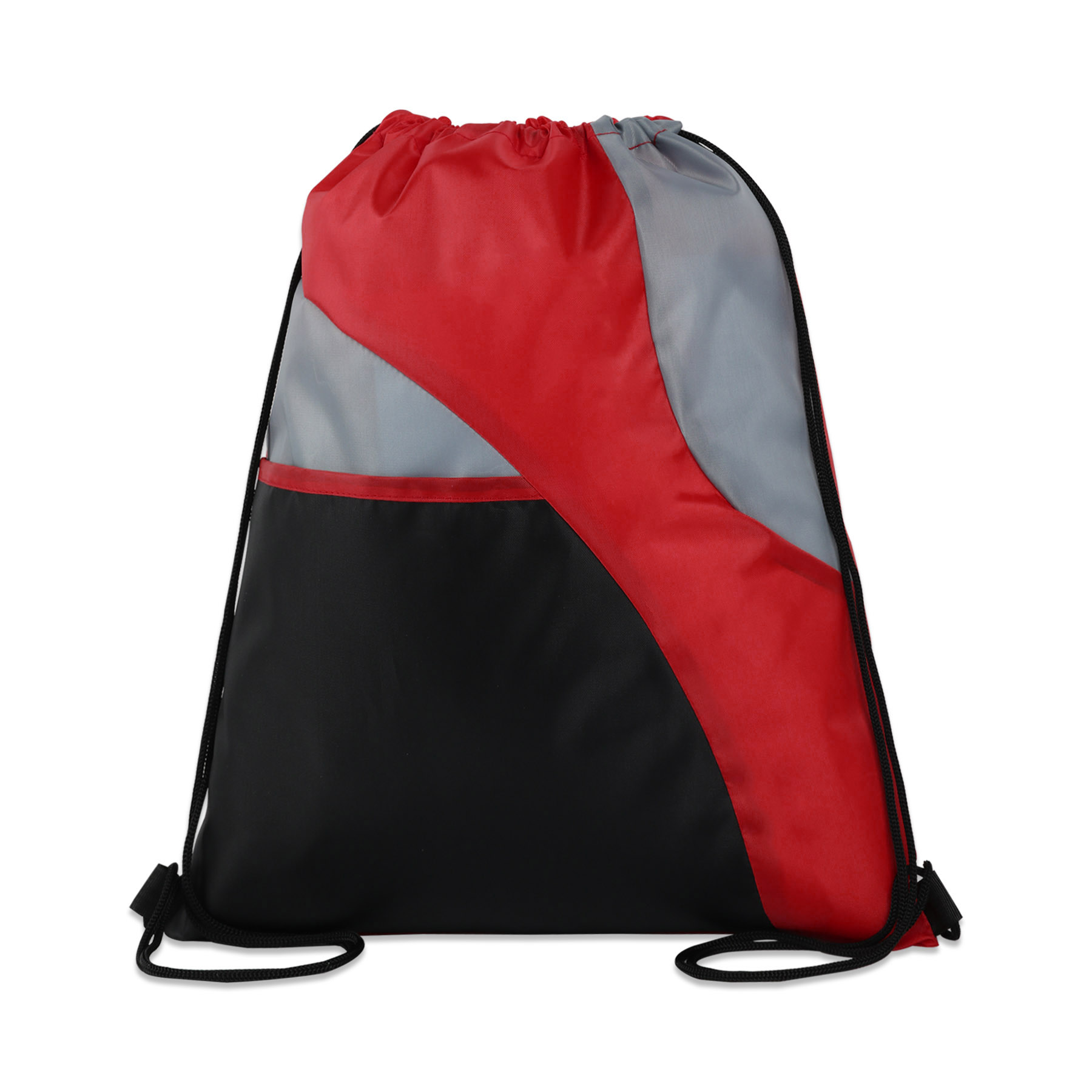 Tri-Color Drawstring Backpack 3