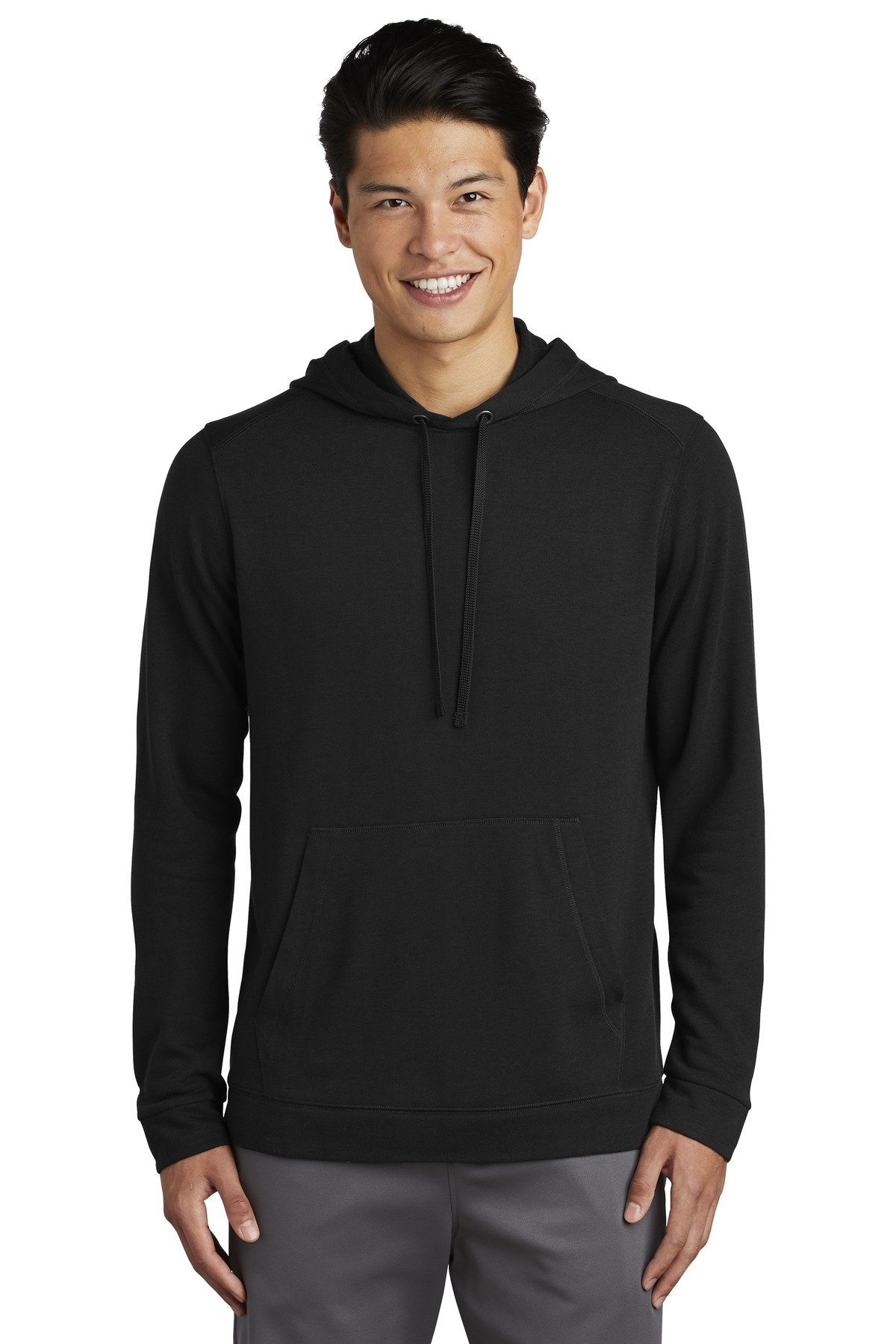 PosiCharge Tri-Blend Wicking Fleece Hooded Pullover