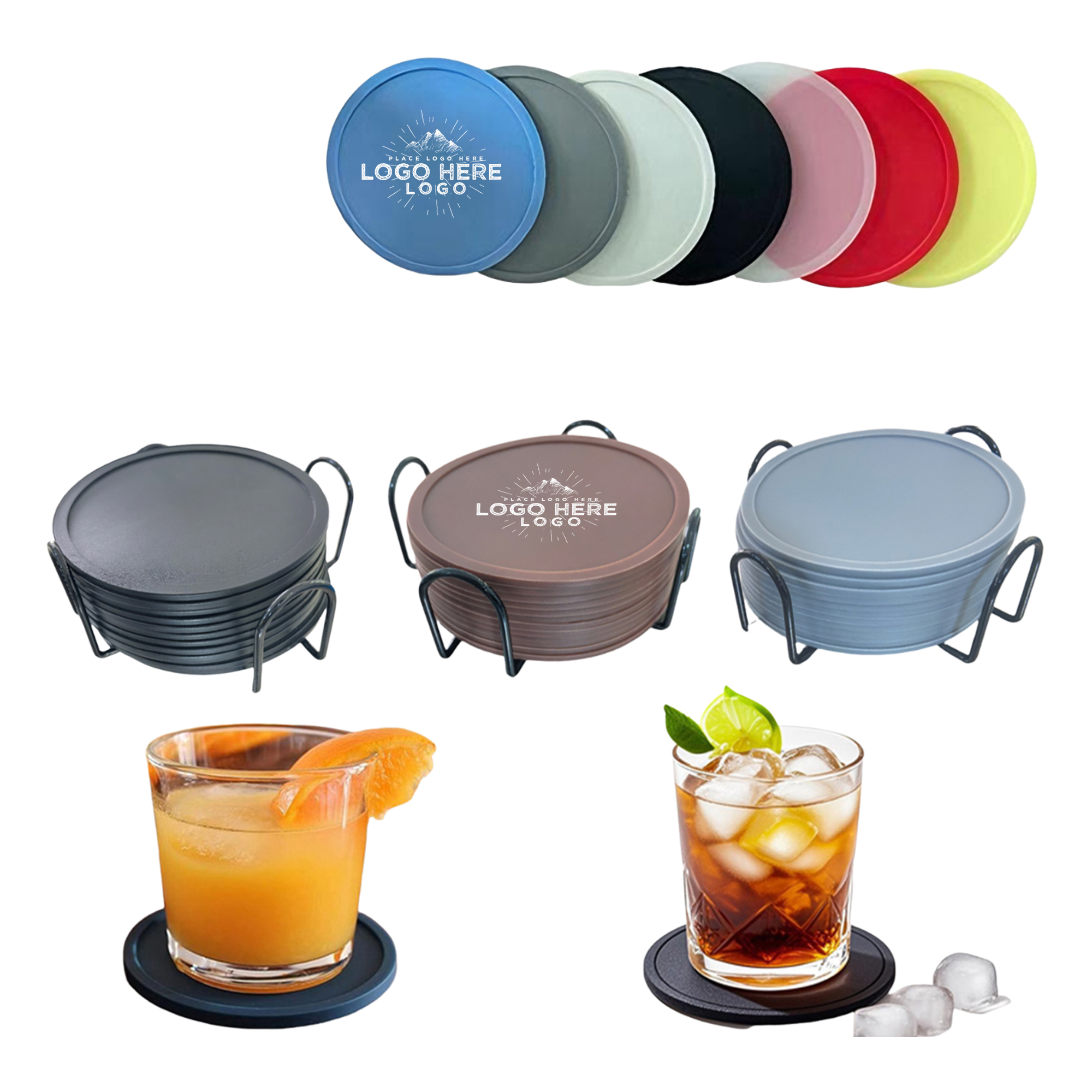 4" Silicone Coaster 2