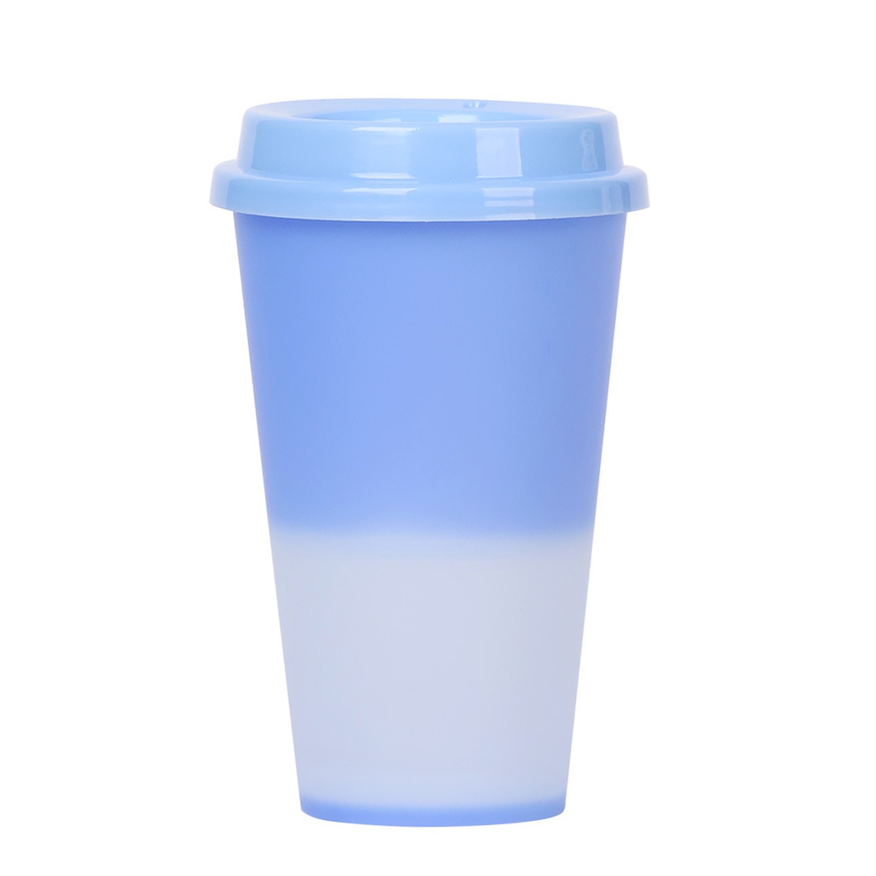 5 Pack Color Changing Cups 17 oz Plastic Cups with Lids 6